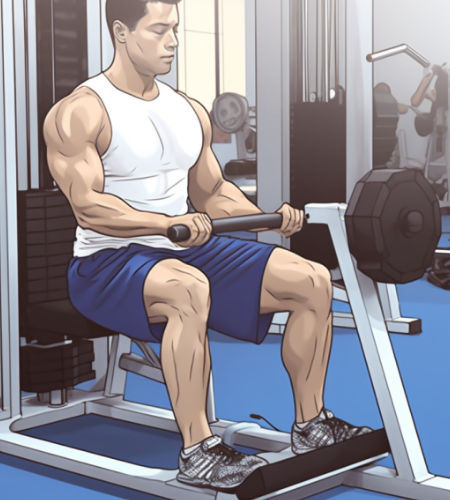 How to Use a Calf Raise Machine