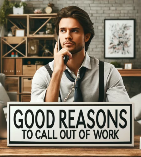 Top 12 Good Reasons to Call Out of Work