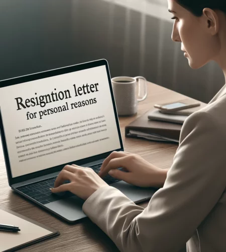 Leaving The Job Soon? Resignation Letter For Personal Reasons